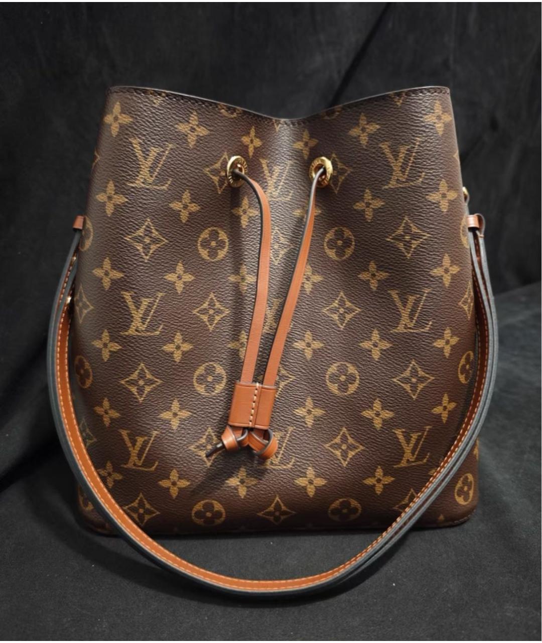 LOUIS VUITTON Коричневая сумка через плечо, фото 6