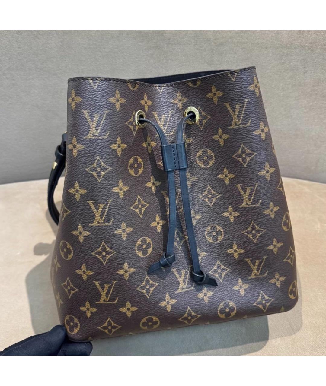 LOUIS VUITTON Коричневая сумка через плечо, фото 5