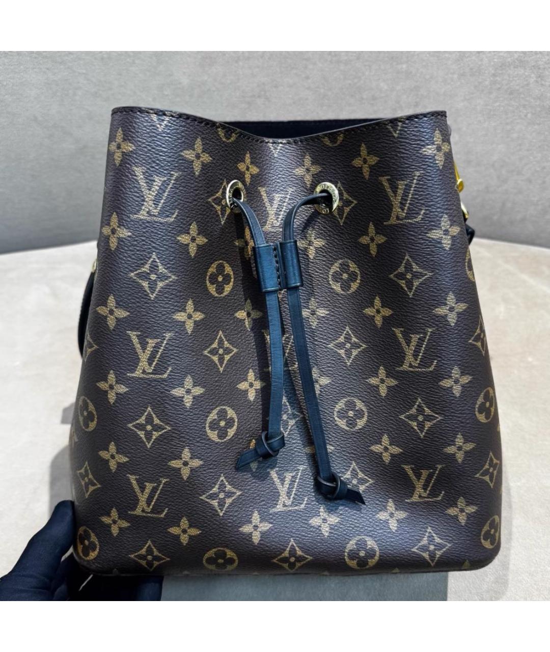 LOUIS VUITTON Коричневая сумка через плечо, фото 2