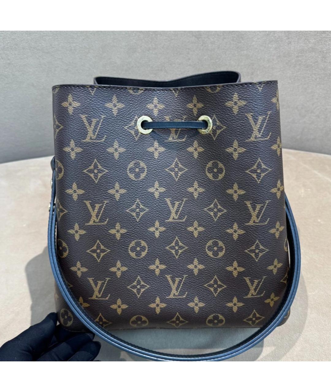 LOUIS VUITTON Коричневая сумка через плечо, фото 3