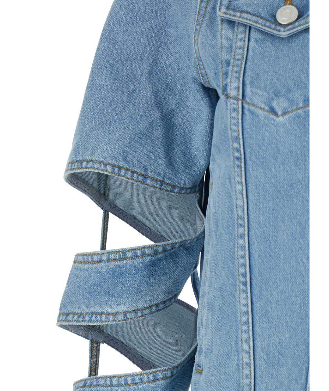 COPERNI Голубая хлопковая куртка, фото 3