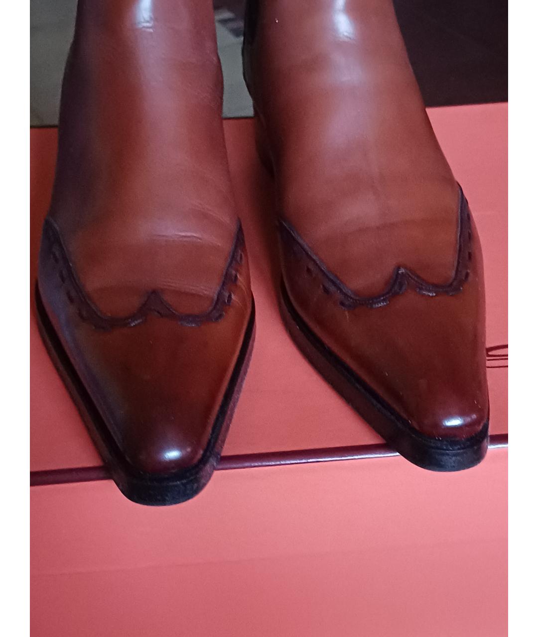 SANTONI Кожаные ботинки, фото 2