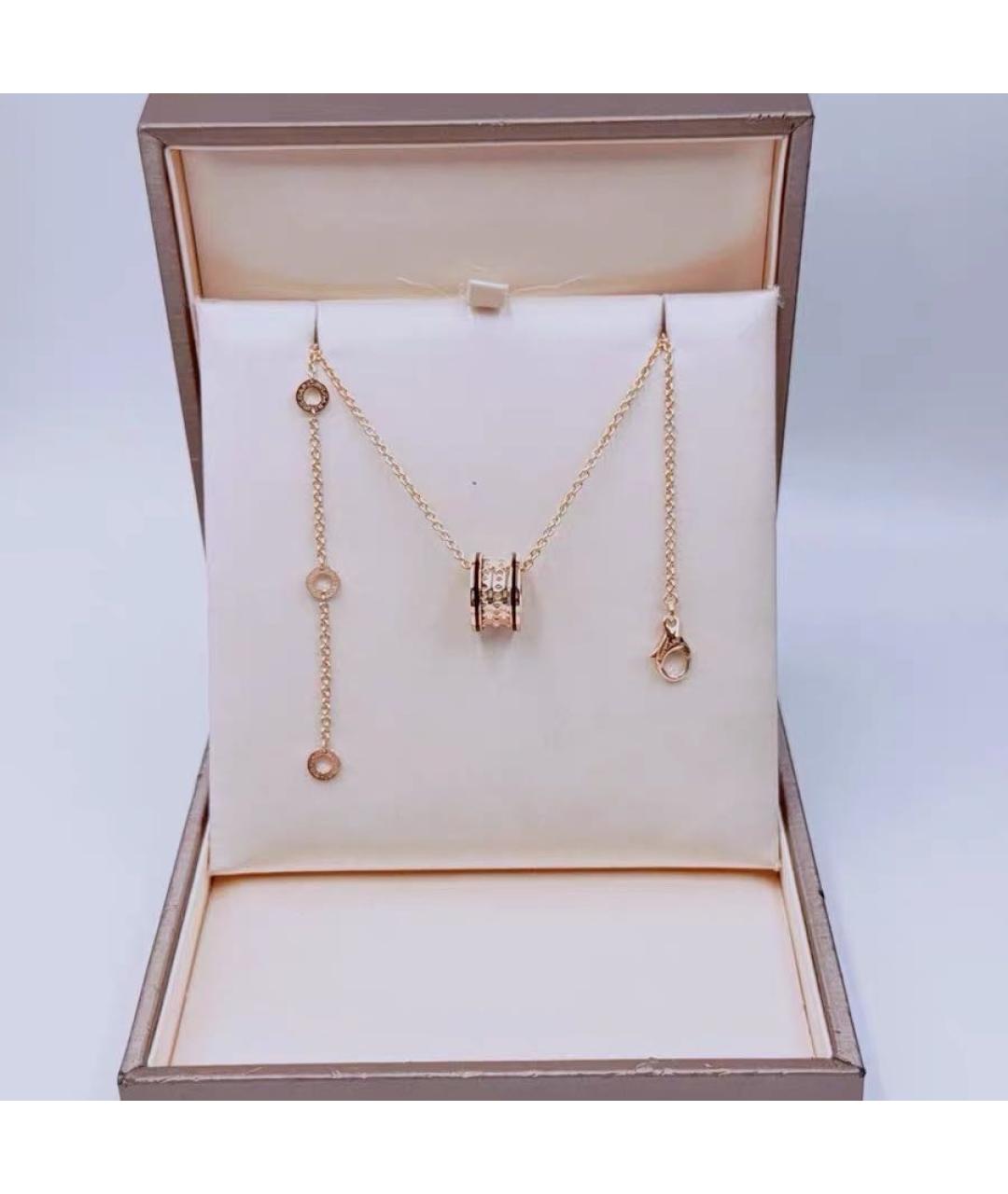 BVLGARI Розовое колье из розового золота, фото 7