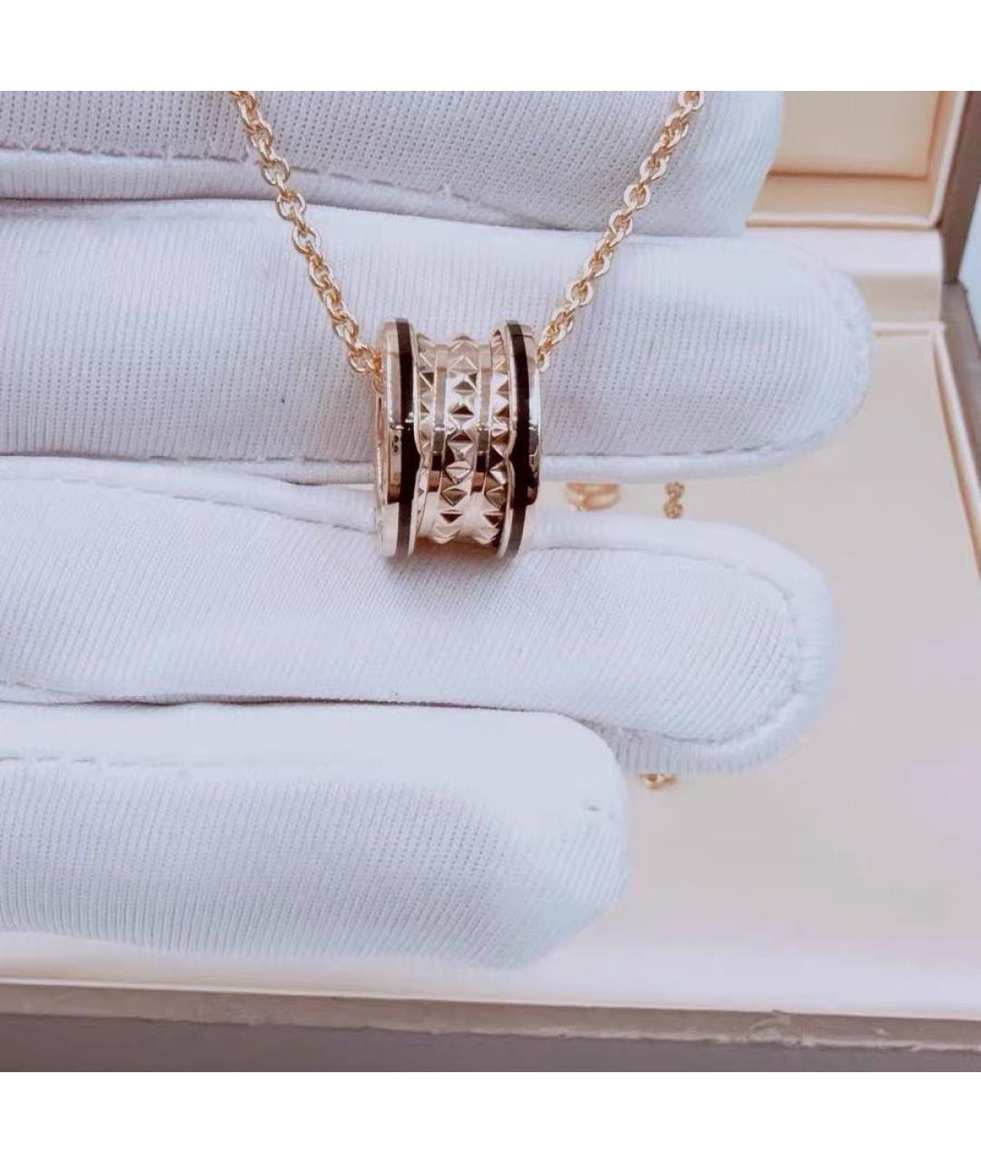 BVLGARI Розовое колье из розового золота, фото 4