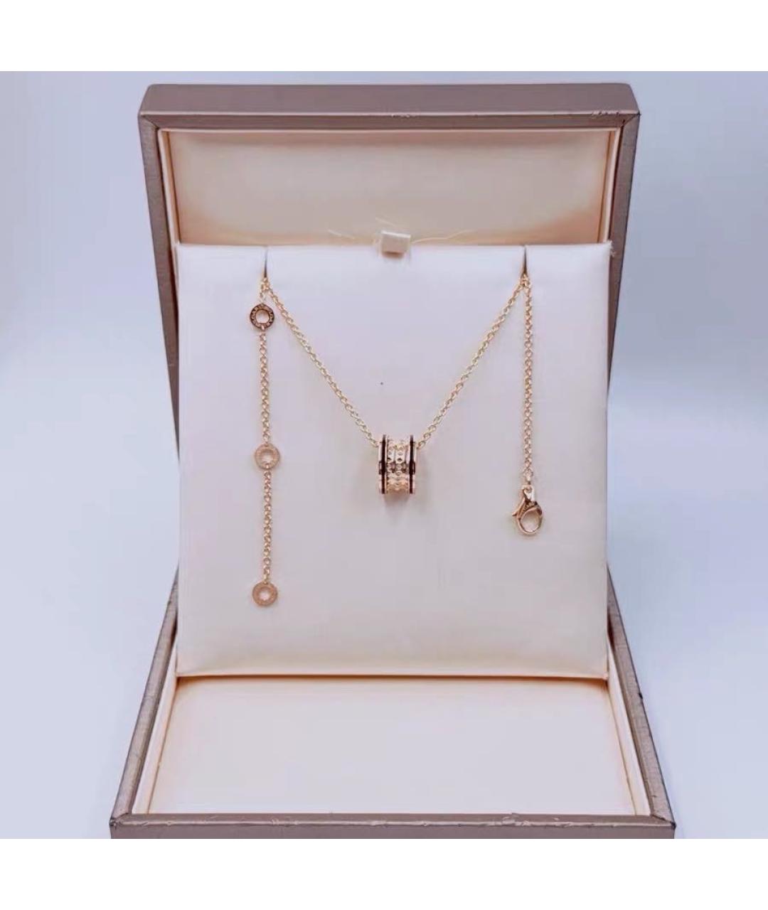 BVLGARI Розовое колье из розового золота, фото 3