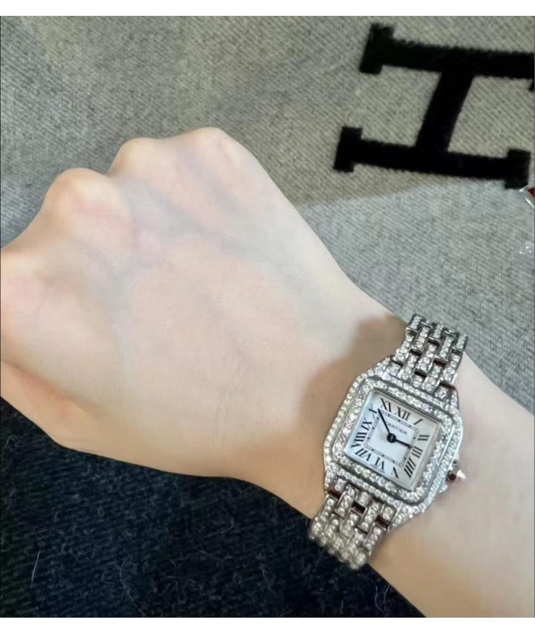 CARTIER Серебряные металлические часы, фото 6