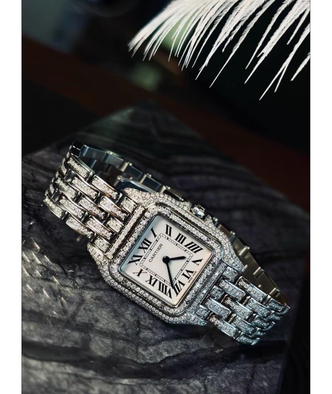 CARTIER Серебряные металлические часы, фото 5