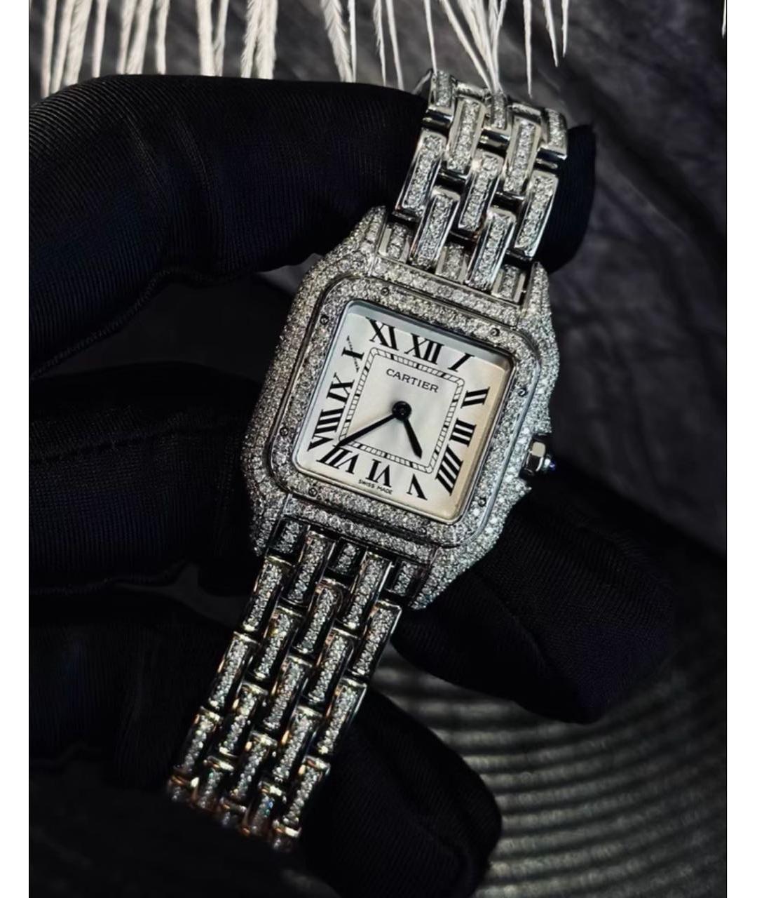 CARTIER Серебряные металлические часы, фото 3