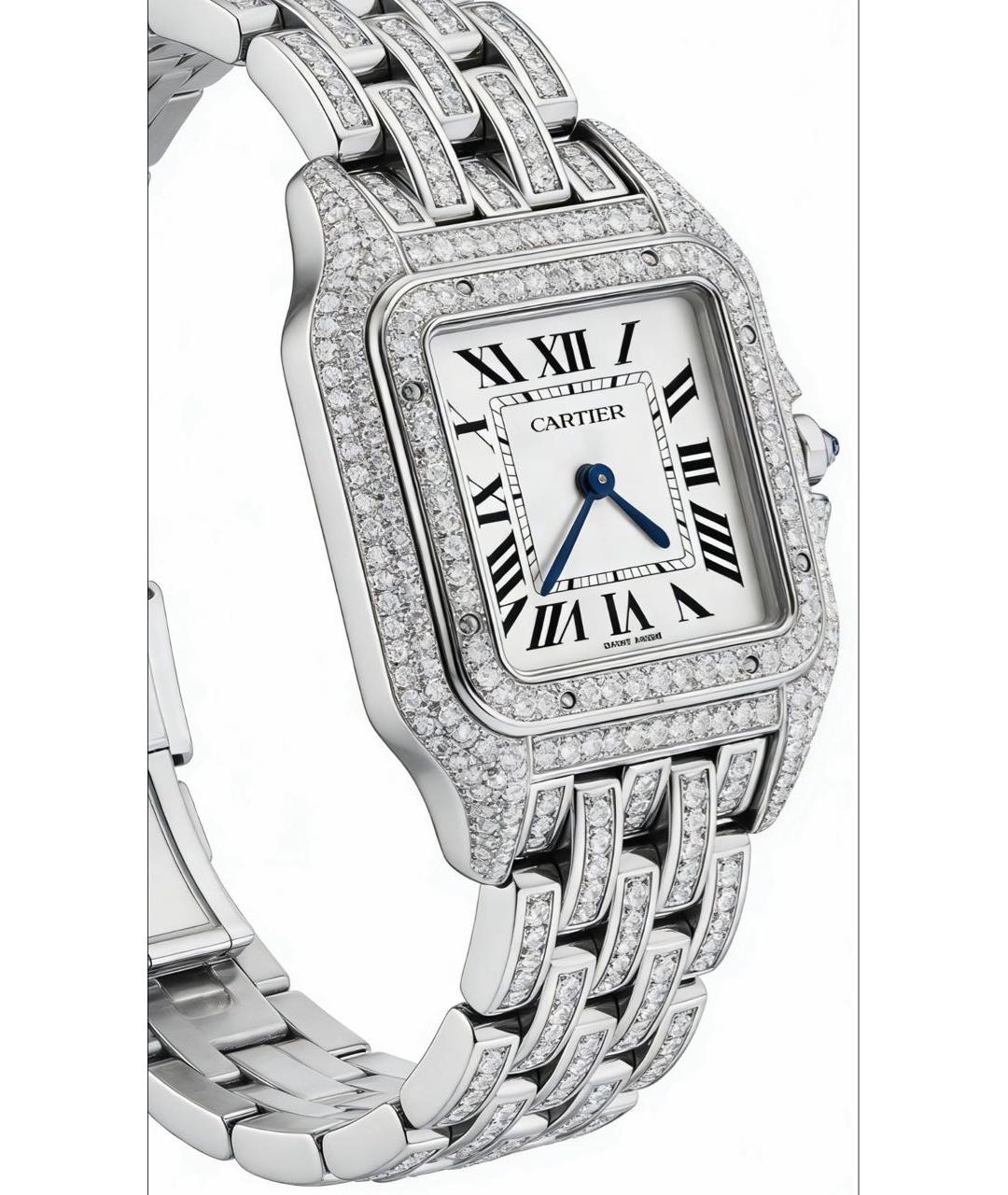 CARTIER Серебряные металлические часы, фото 7