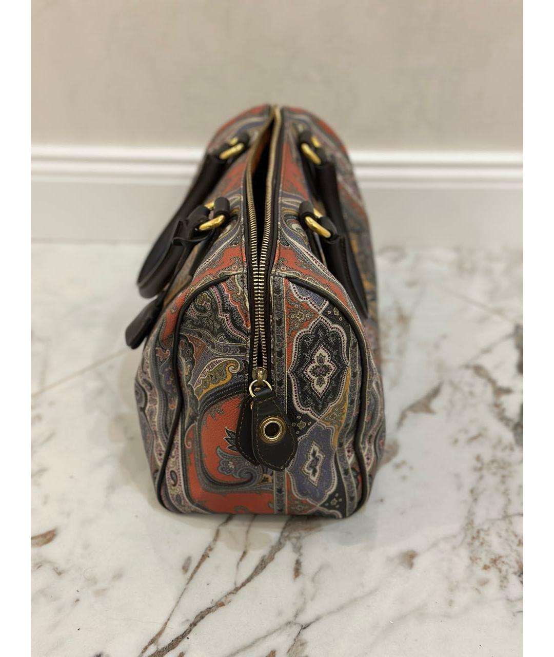 ETRO Мульти кожаная сумка с короткими ручками, фото 3