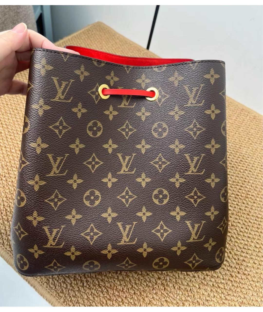 LOUIS VUITTON Коричневая сумка через плечо, фото 2