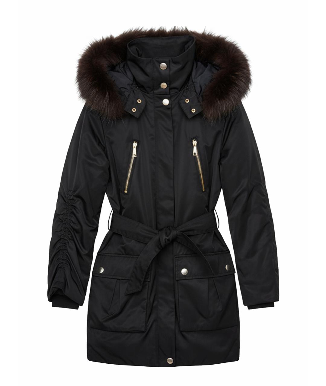 BARBARA BUI Черная полиамидовая куртка, фото 1