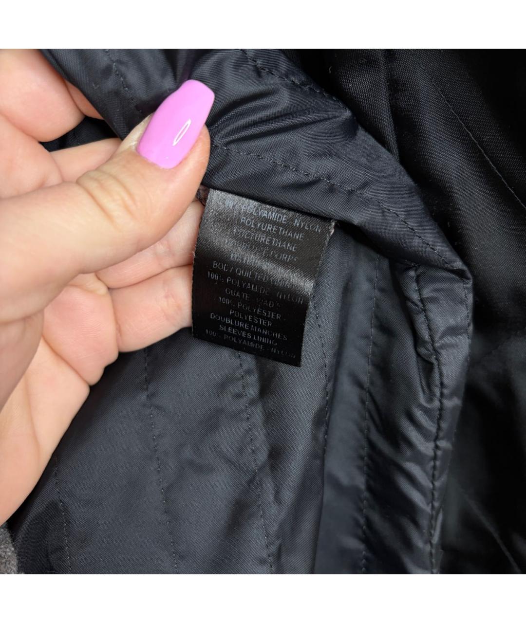 BARBARA BUI Черная полиамидовая куртка, фото 4