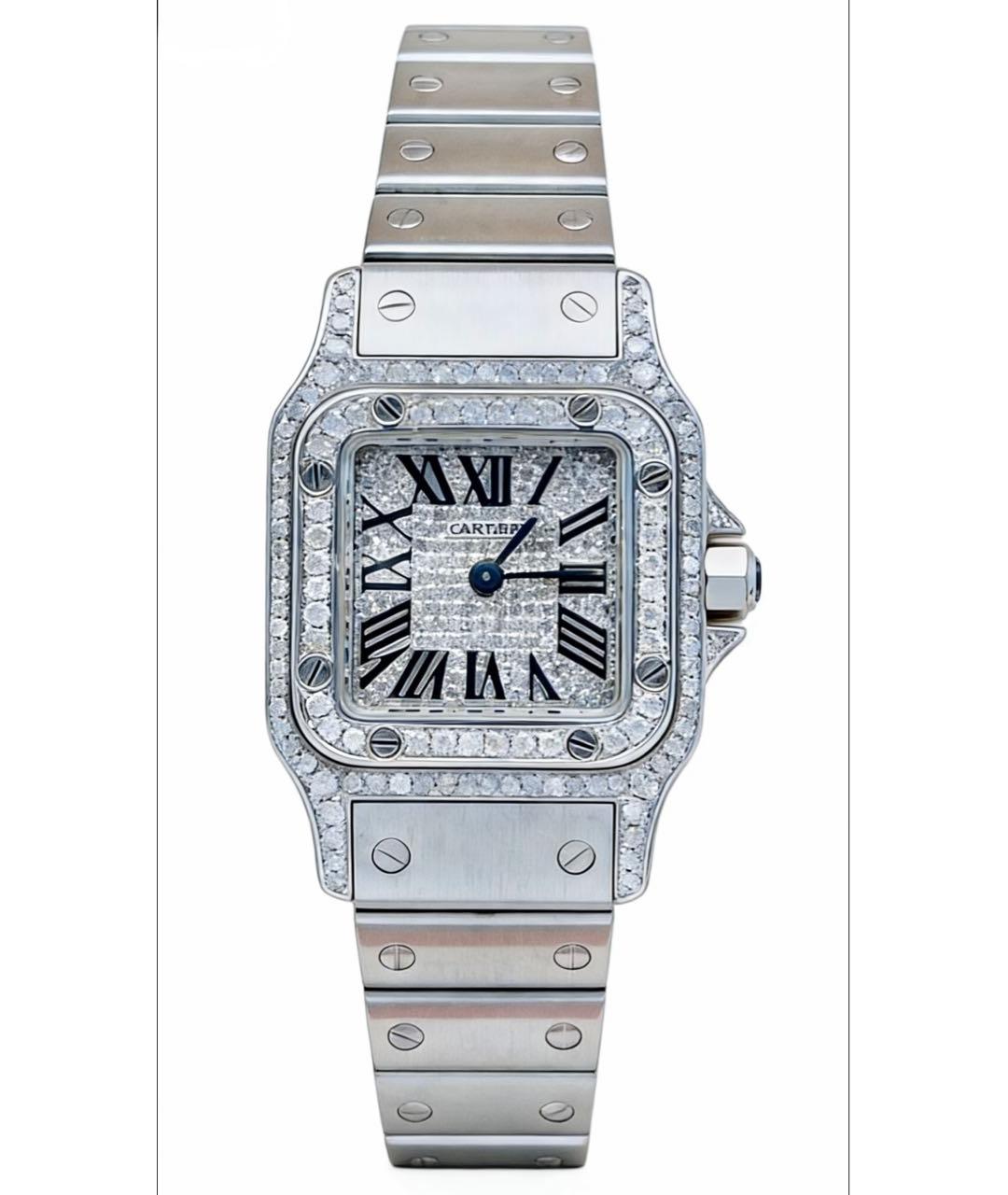 CARTIER Серебряные металлические часы, фото 6