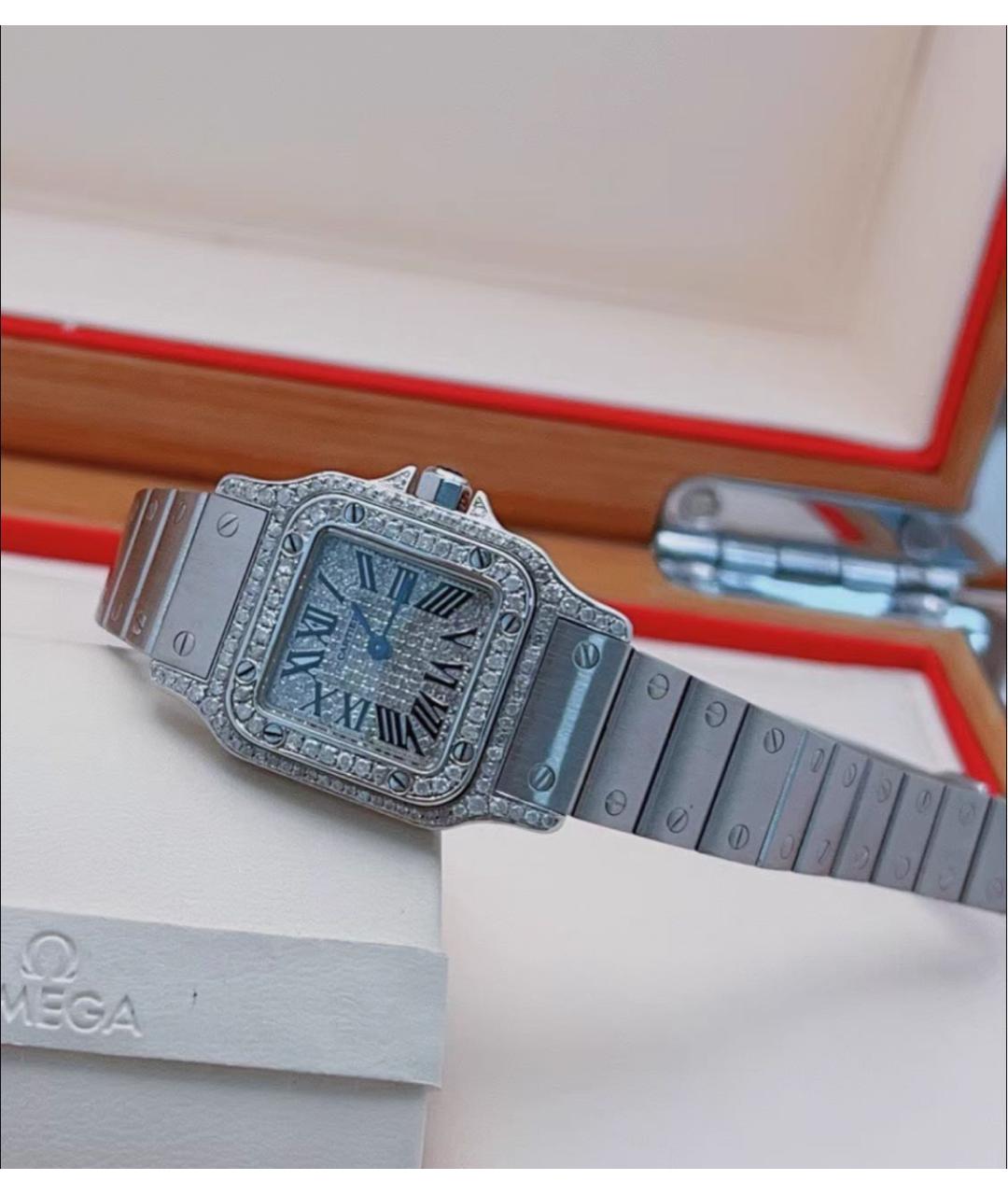 CARTIER Серебряные металлические часы, фото 5