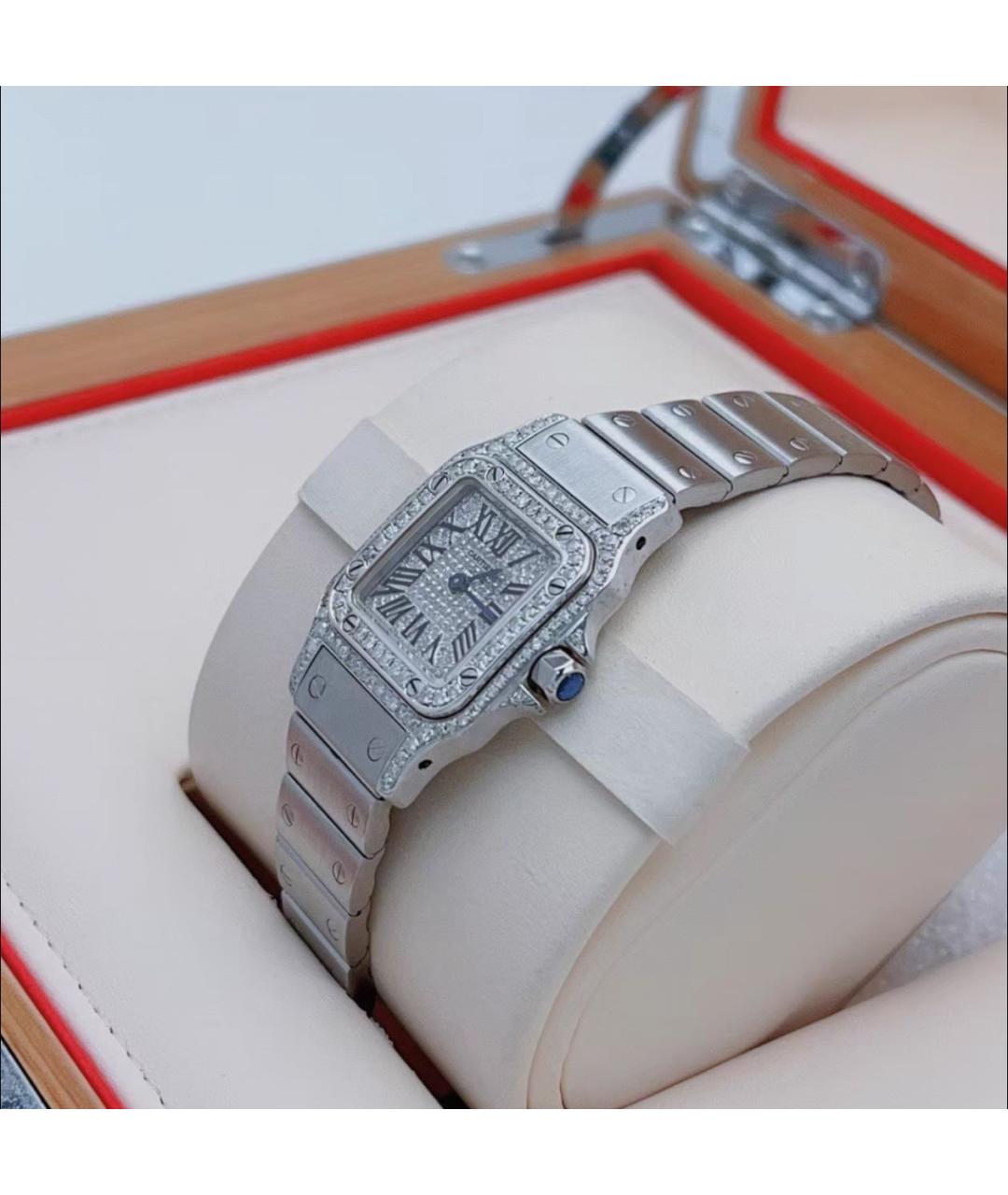 CARTIER Серебряные металлические часы, фото 3