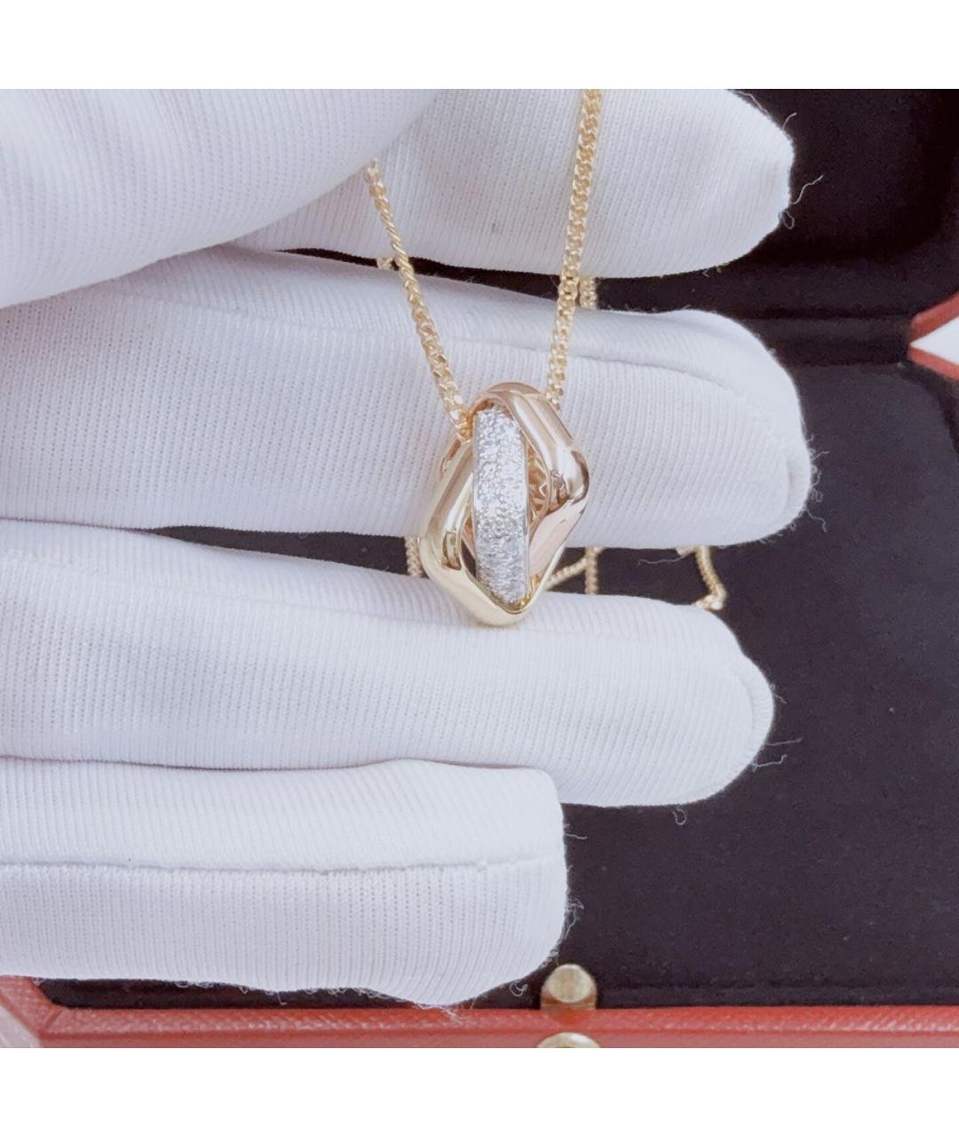 CARTIER Мульти колье из желтого золота, фото 3