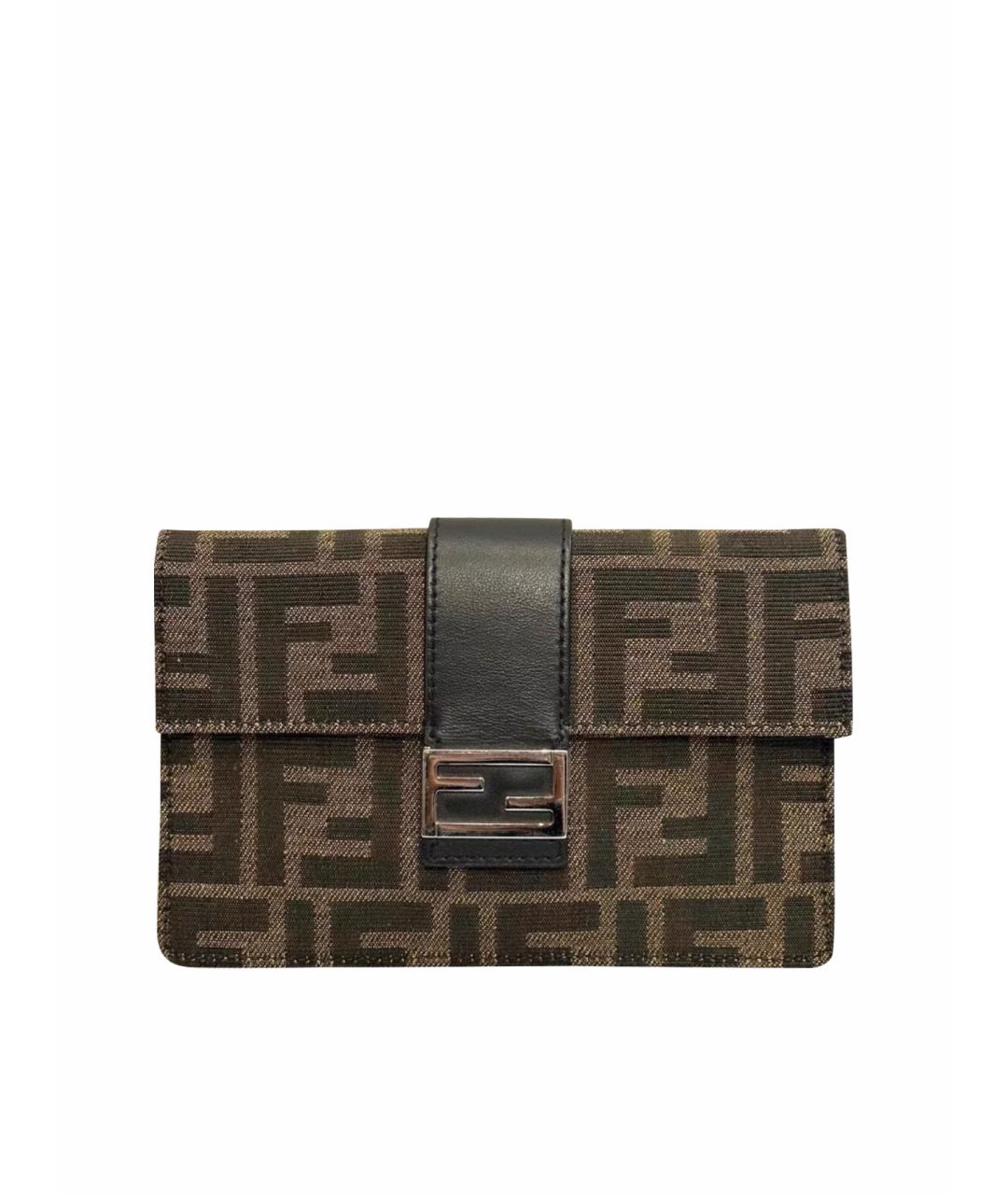 FENDI Коричневая сумка через плечо, фото 1