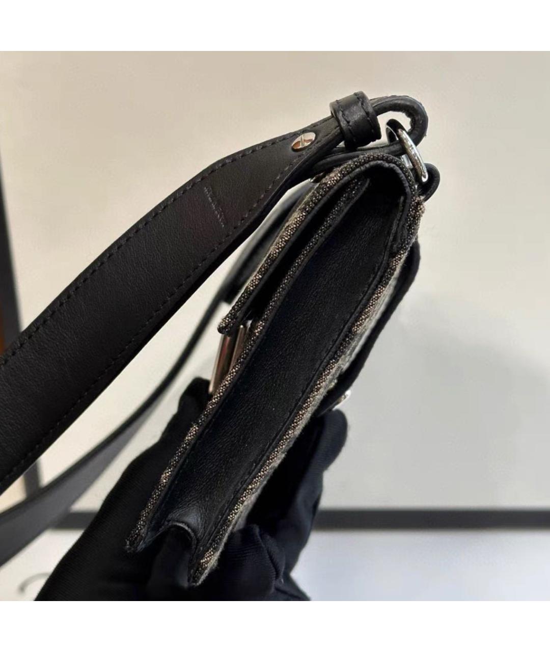 FENDI Коричневая сумка через плечо, фото 4