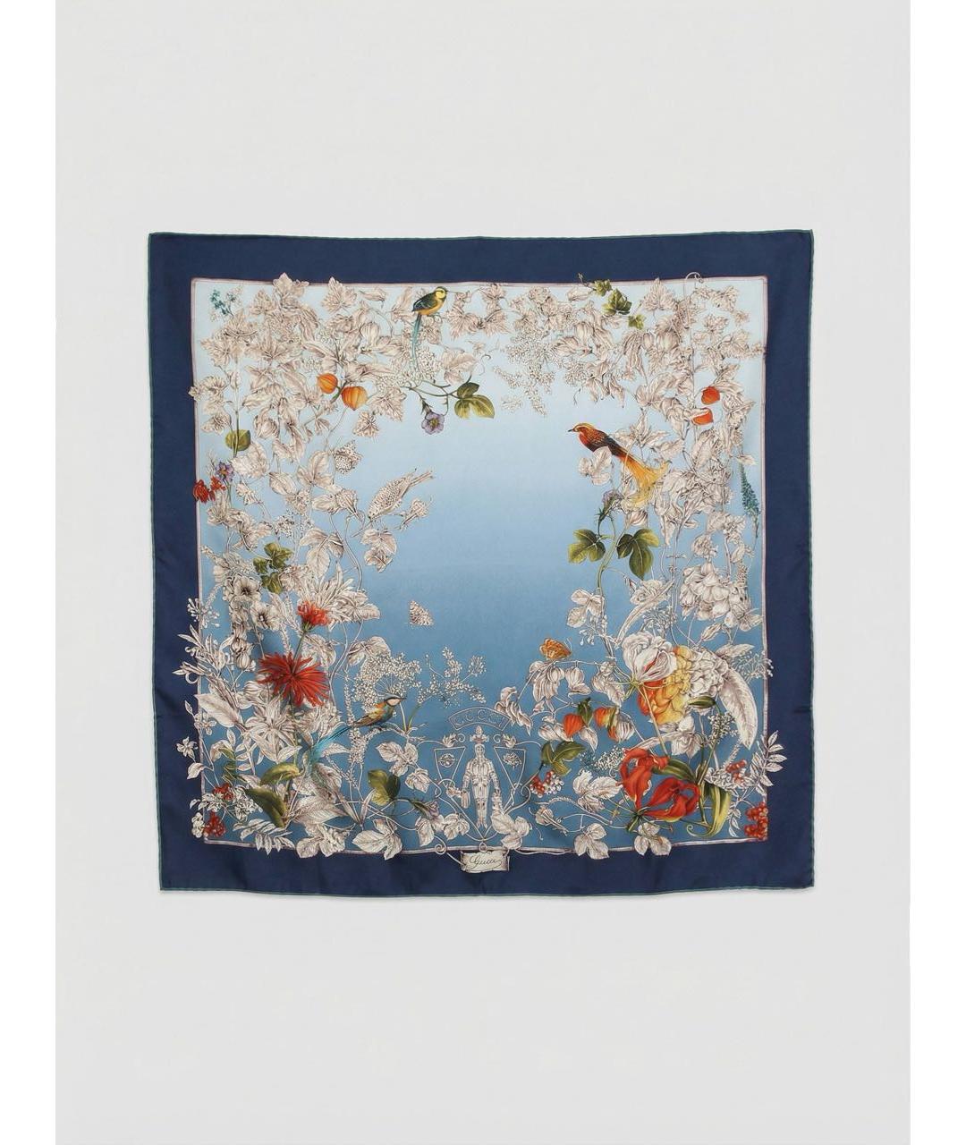 GUCCI Мульти шелковый платок, фото 7