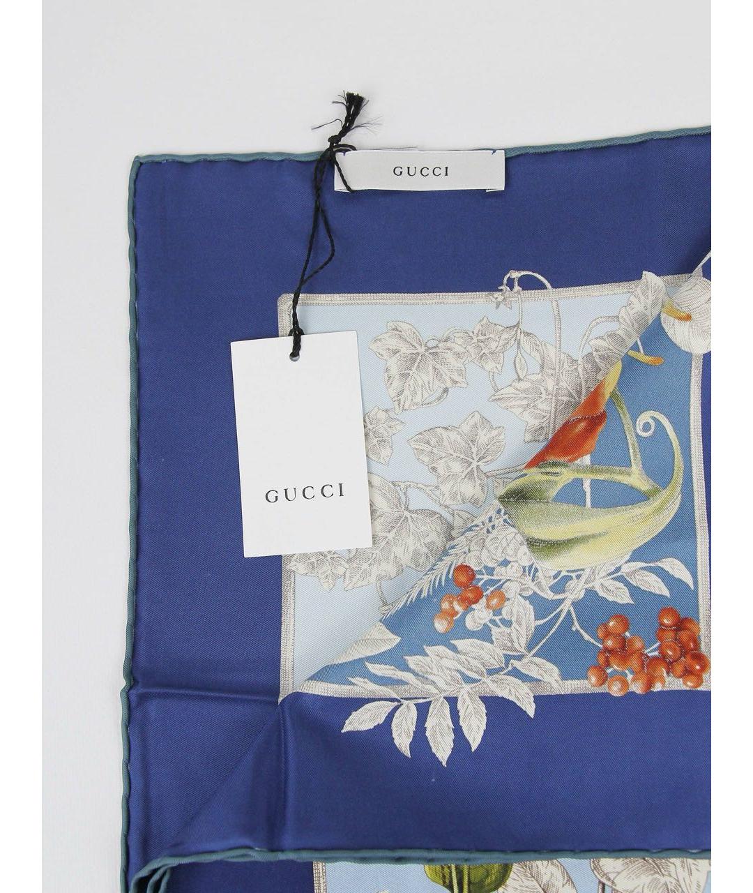 GUCCI Мульти шелковый платок, фото 4