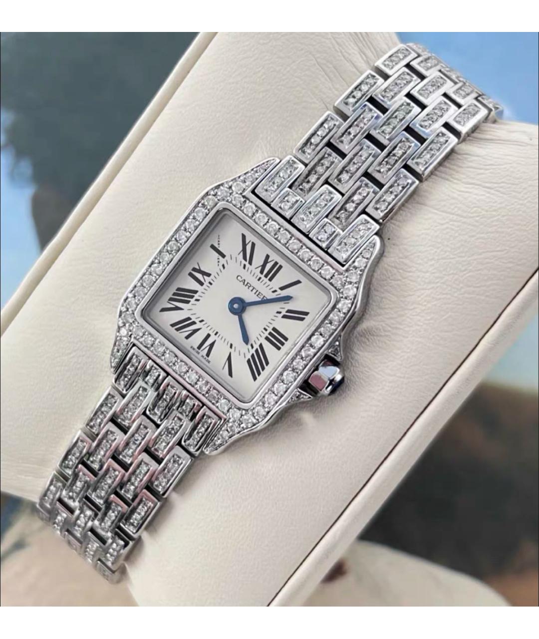 CARTIER Серебряные металлические часы, фото 2