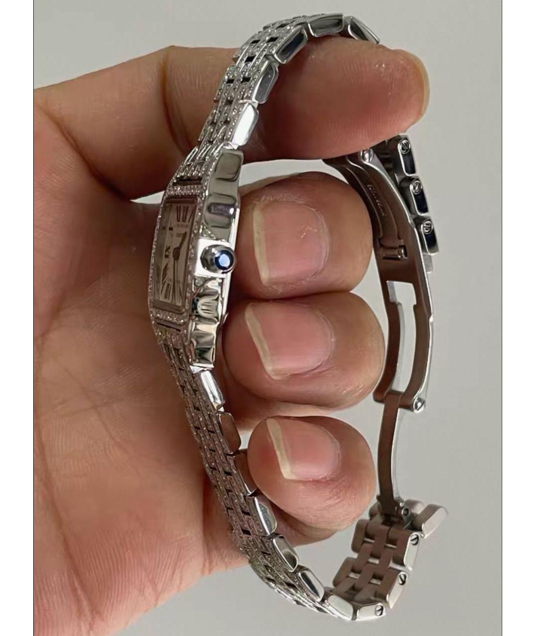 CARTIER Серебряные металлические часы, фото 5