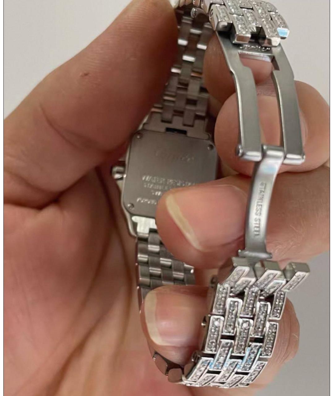 CARTIER Серебряные металлические часы, фото 7