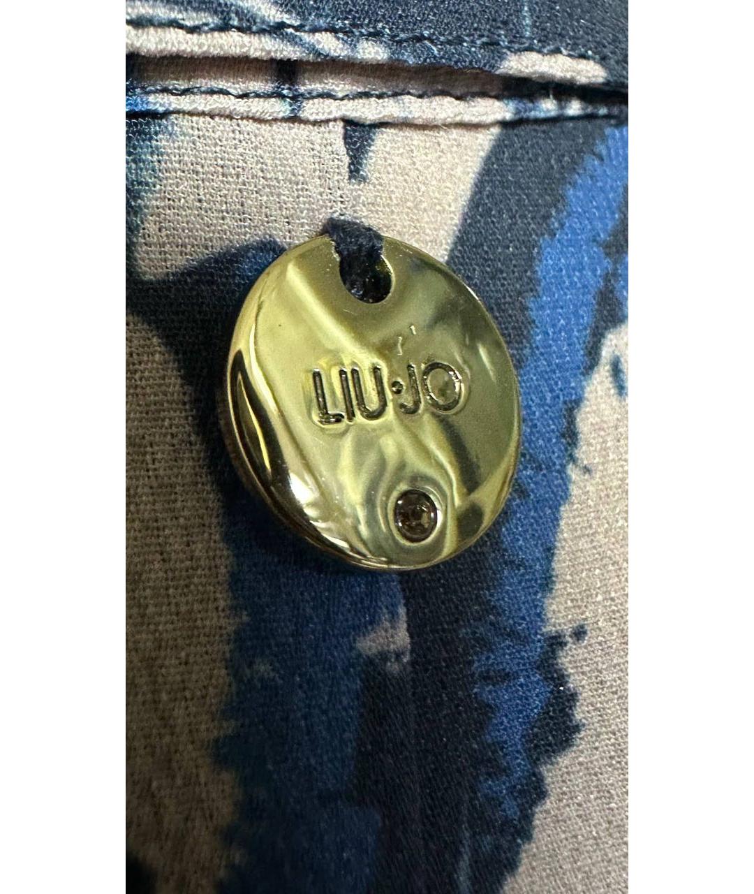 LIU JO Мульти полиэстеровая блузы, фото 4