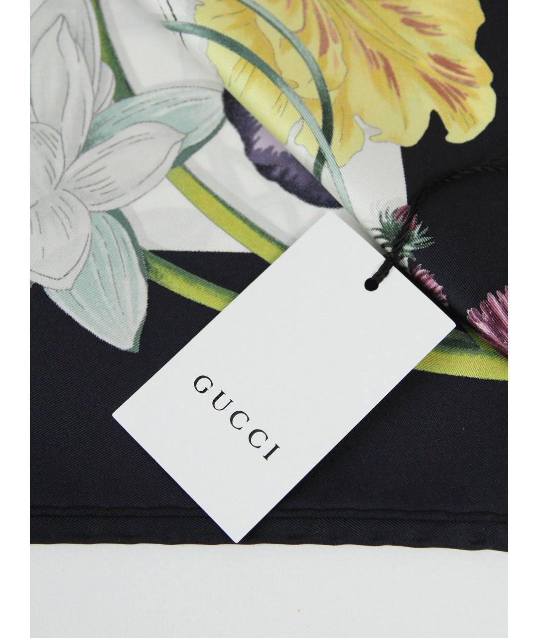 GUCCI Мульти шелковый платок, фото 4