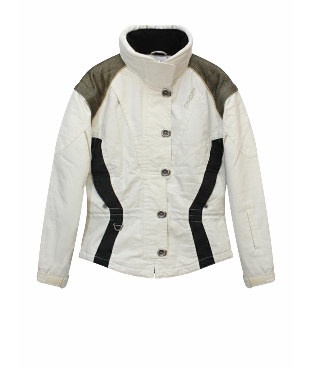 SPYDER Белая полиэстеровая спортивная куртка, фото 11