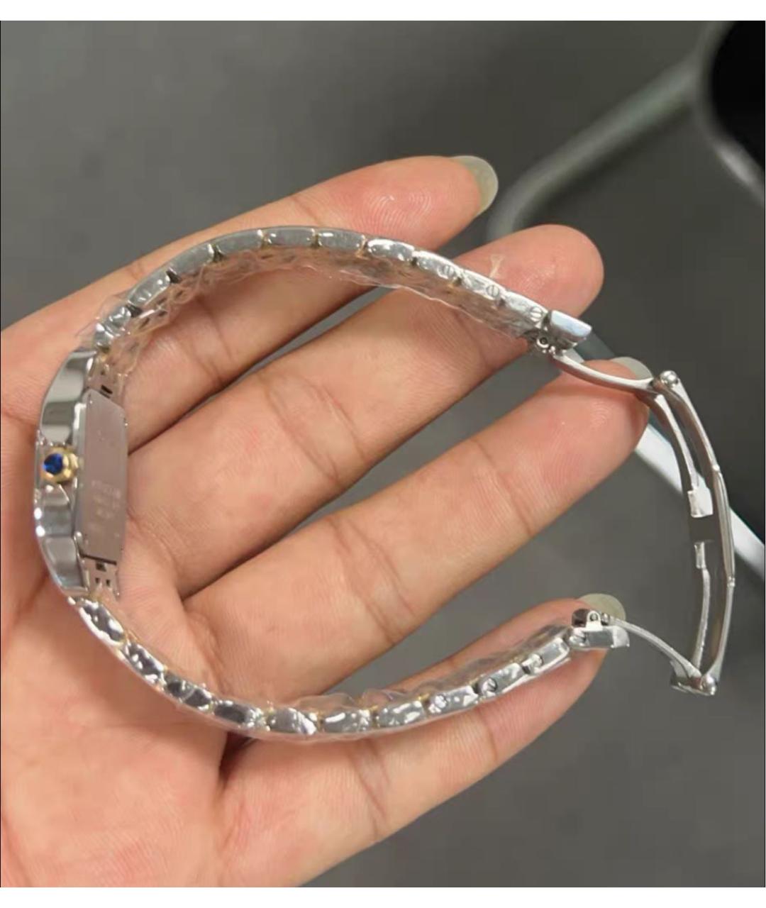 CARTIER Золотые металлические часы, фото 5