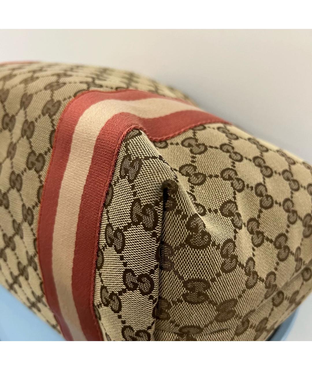 GUCCI Бежевая сумка с короткими ручками, фото 7