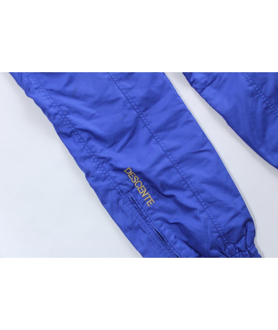 DESCENTE Синий полиэстеровый спортивный костюм, фото 2