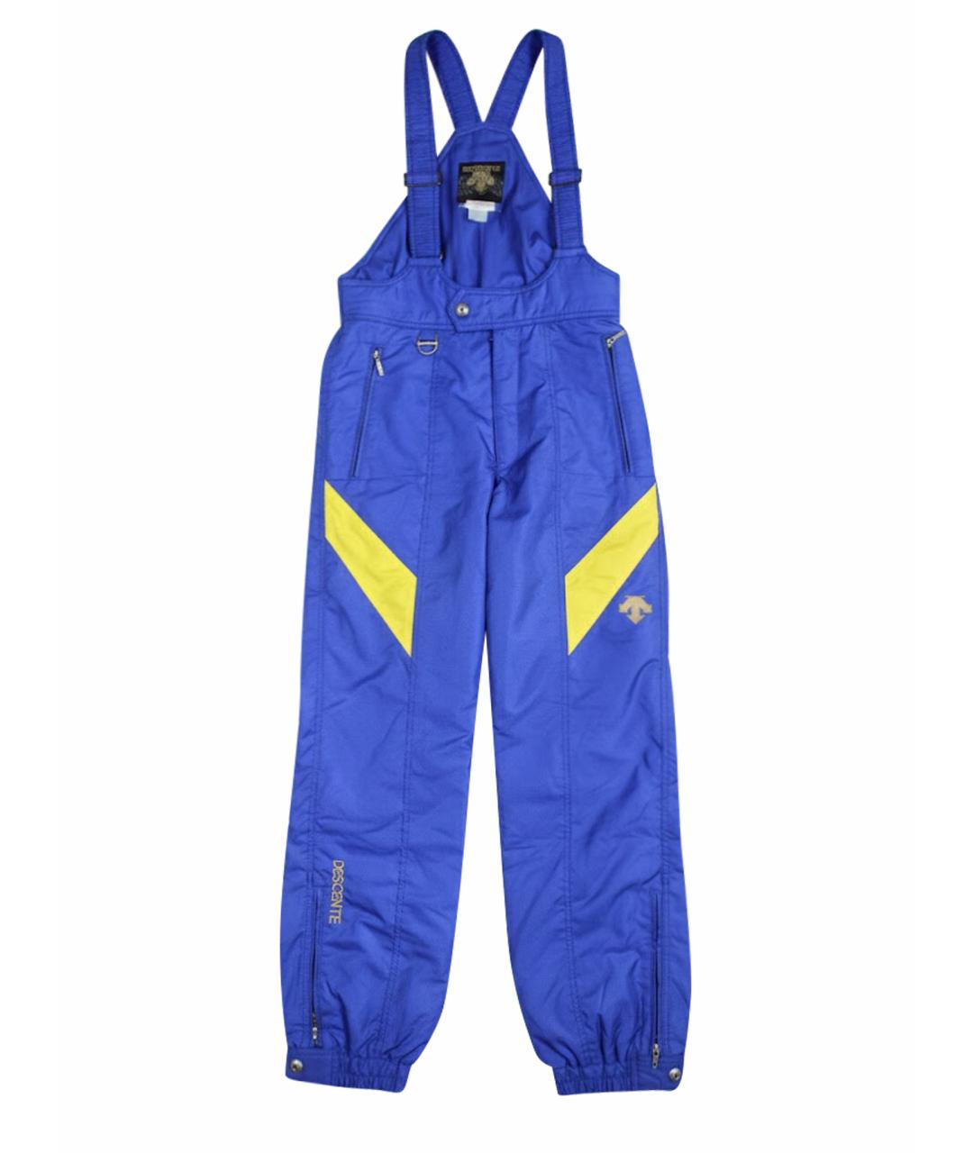 DESCENTE Синий полиэстеровый спортивный костюм, фото 1