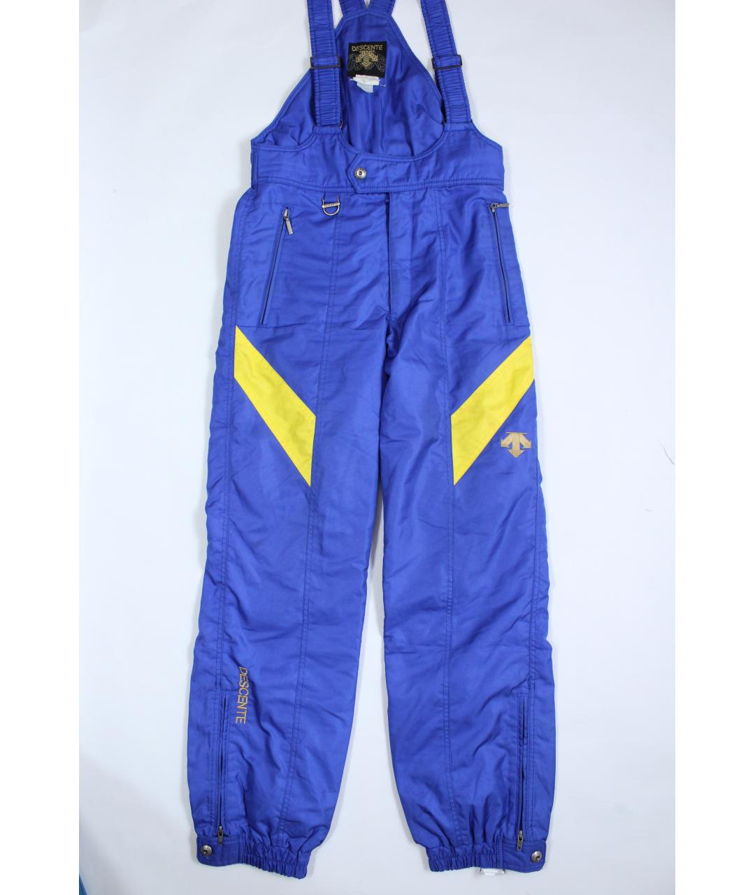 DESCENTE Синий полиэстеровый спортивный костюм, фото 9