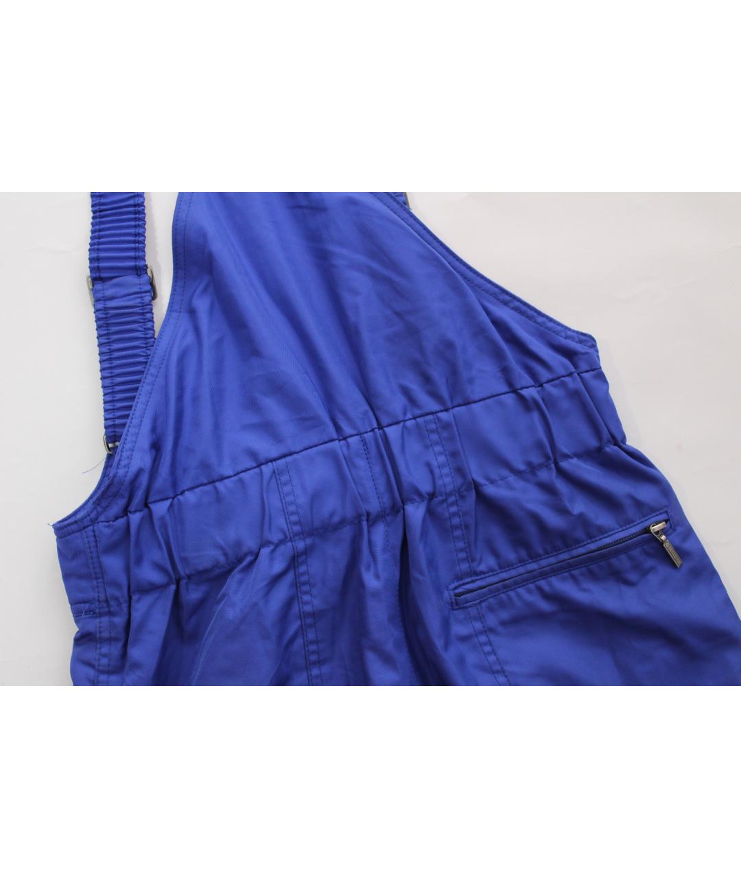 DESCENTE Синий полиэстеровый спортивный костюм, фото 7