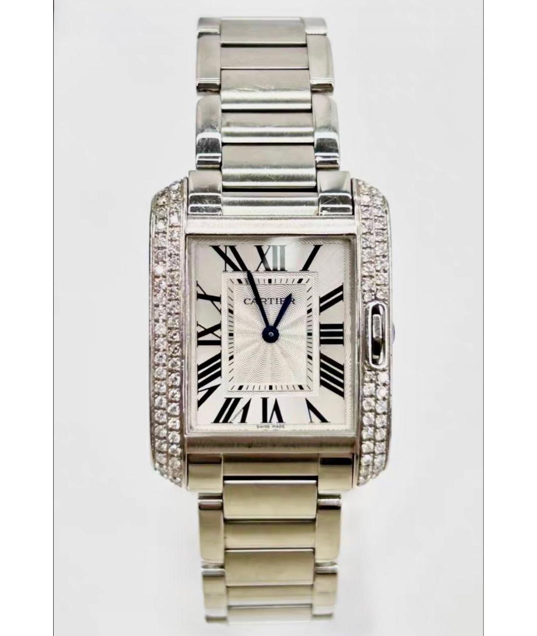 CARTIER Серебряные металлические часы, фото 7