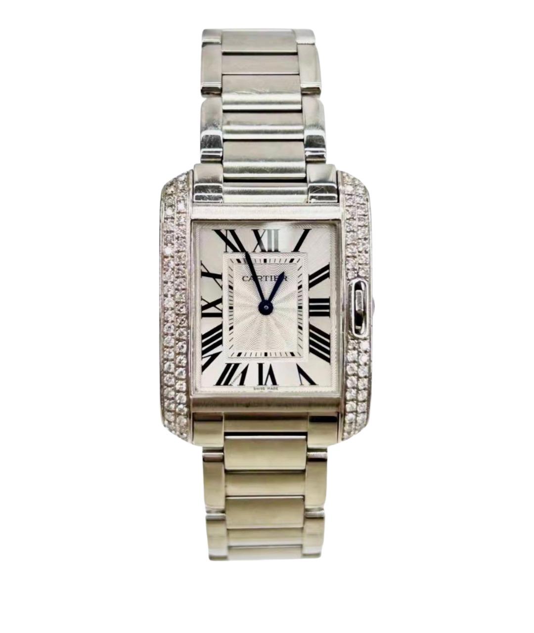 CARTIER Серебряные металлические часы, фото 1