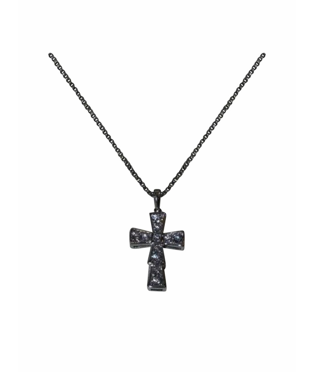 BVLGARI Серебряная подвеска из белого золота, фото 1