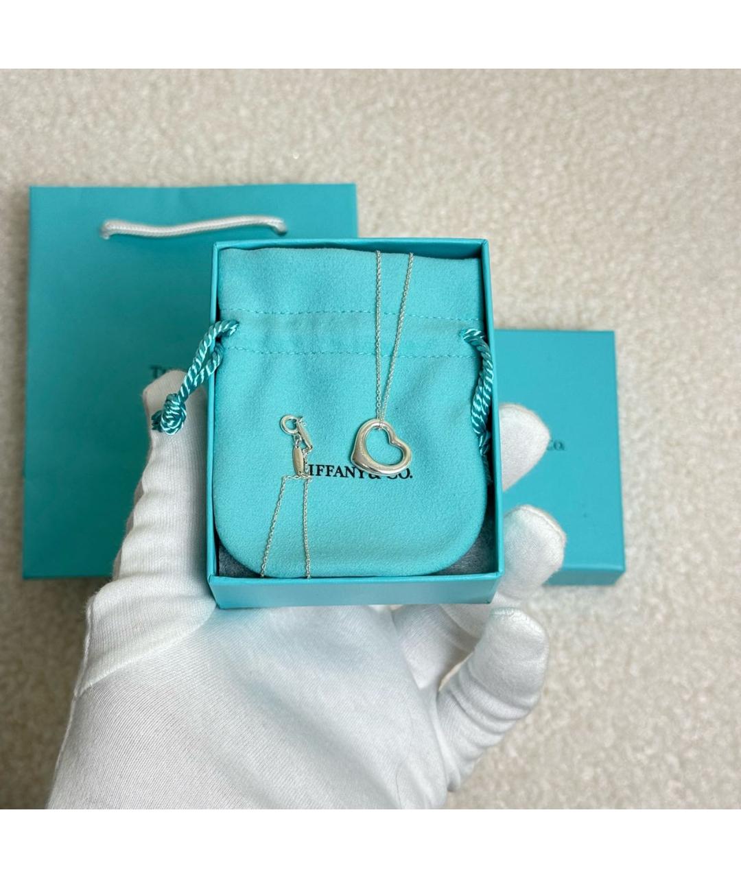 TIFFANY&CO Серебряная серебряная подвеска, фото 3