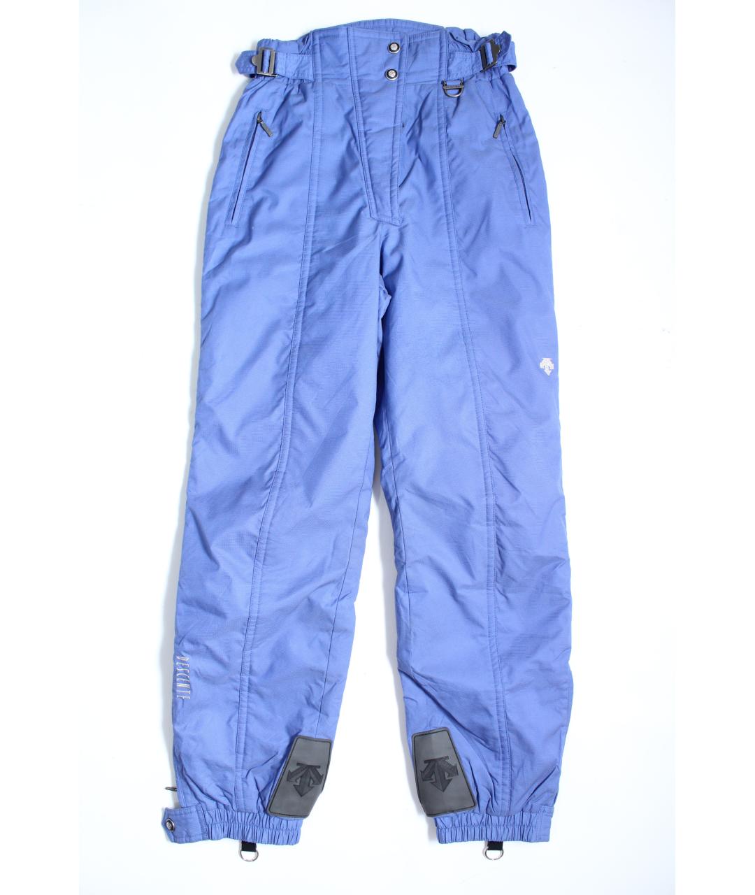 DESCENTE Голубые полиэстеровые спортивные брюки и шорты, фото 10