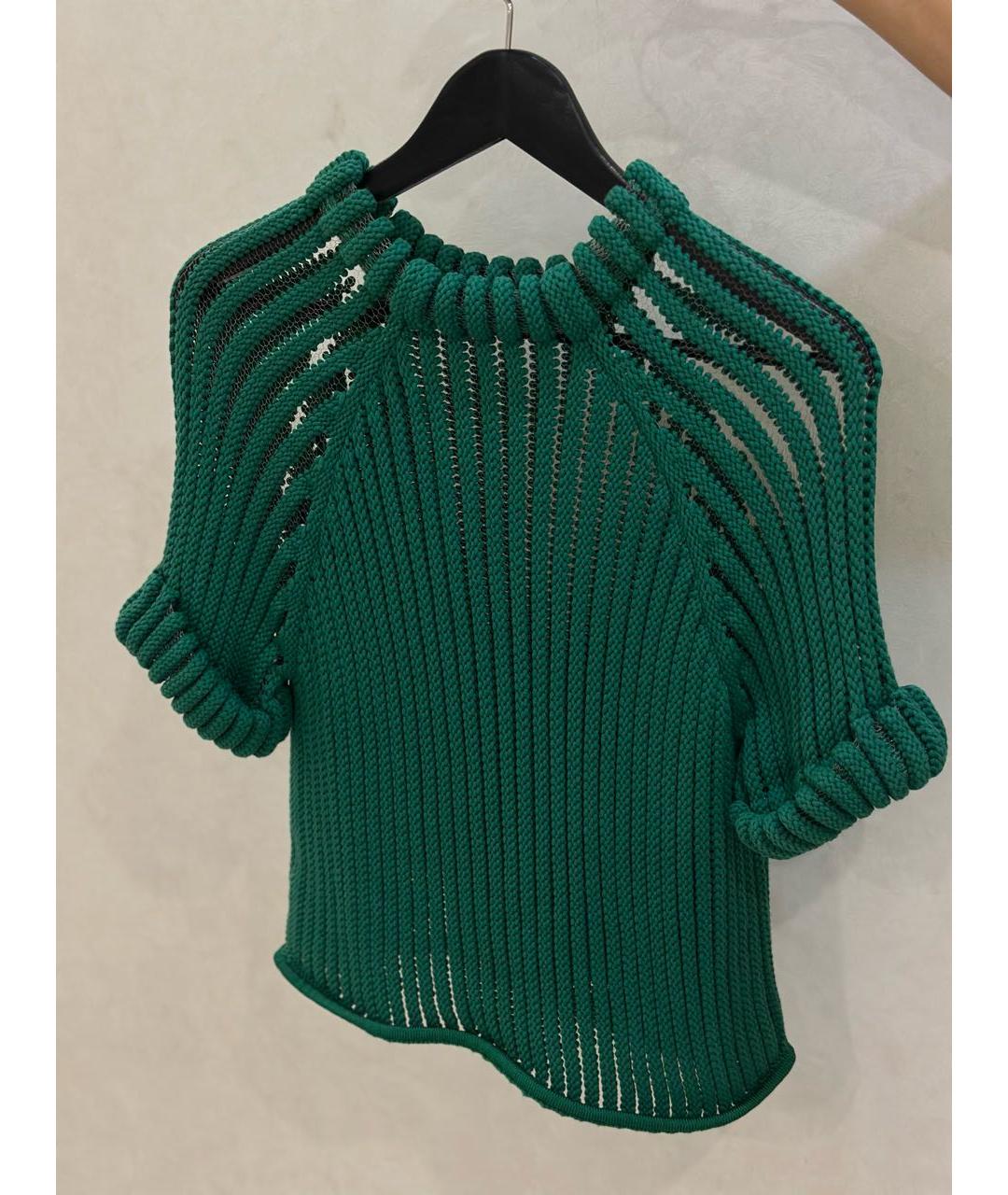 SPORTMAX Зеленая жилетка, фото 4