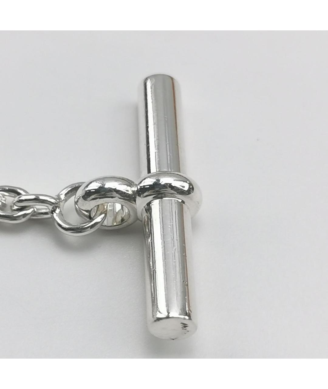 HERMES Серебряная серебряная цепочка, фото 6