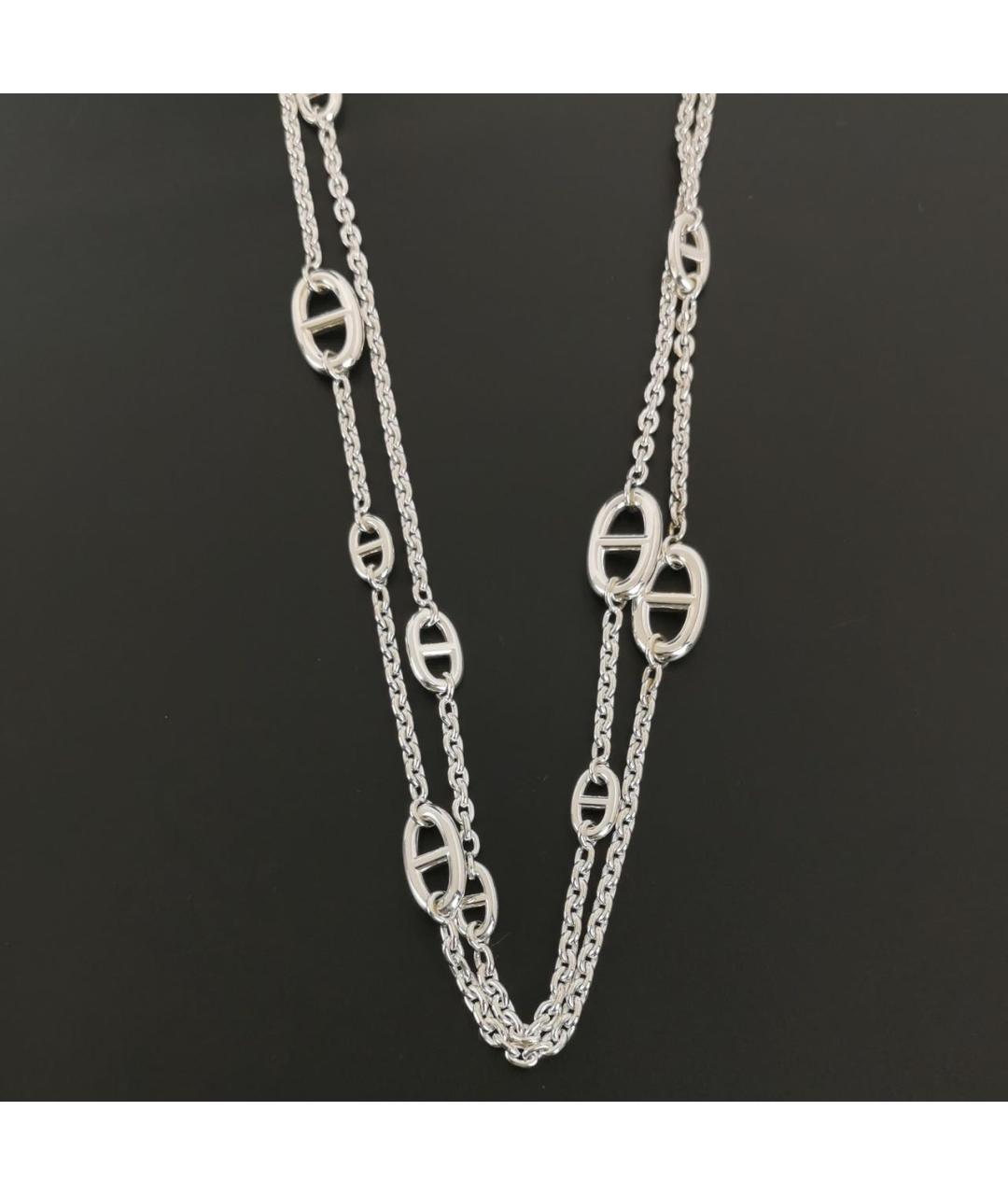 HERMES Серебряная серебряная цепочка, фото 5