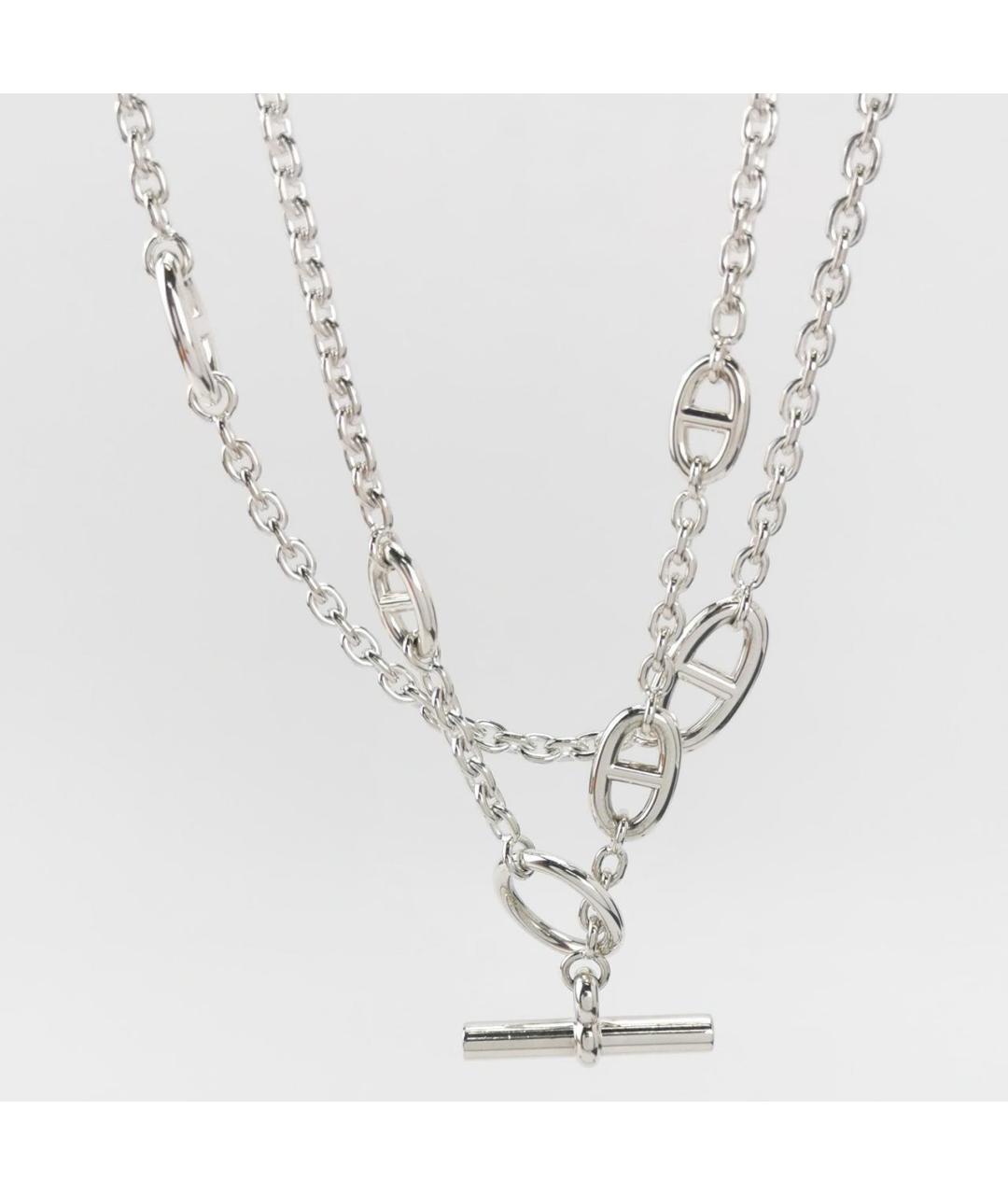 HERMES Серебряная серебряная цепочка, фото 3