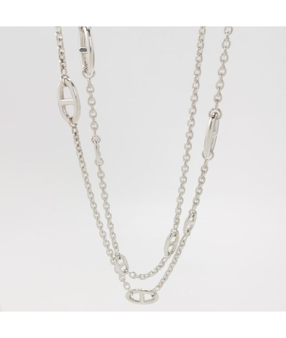 HERMES Серебряная серебряная цепочка, фото 4