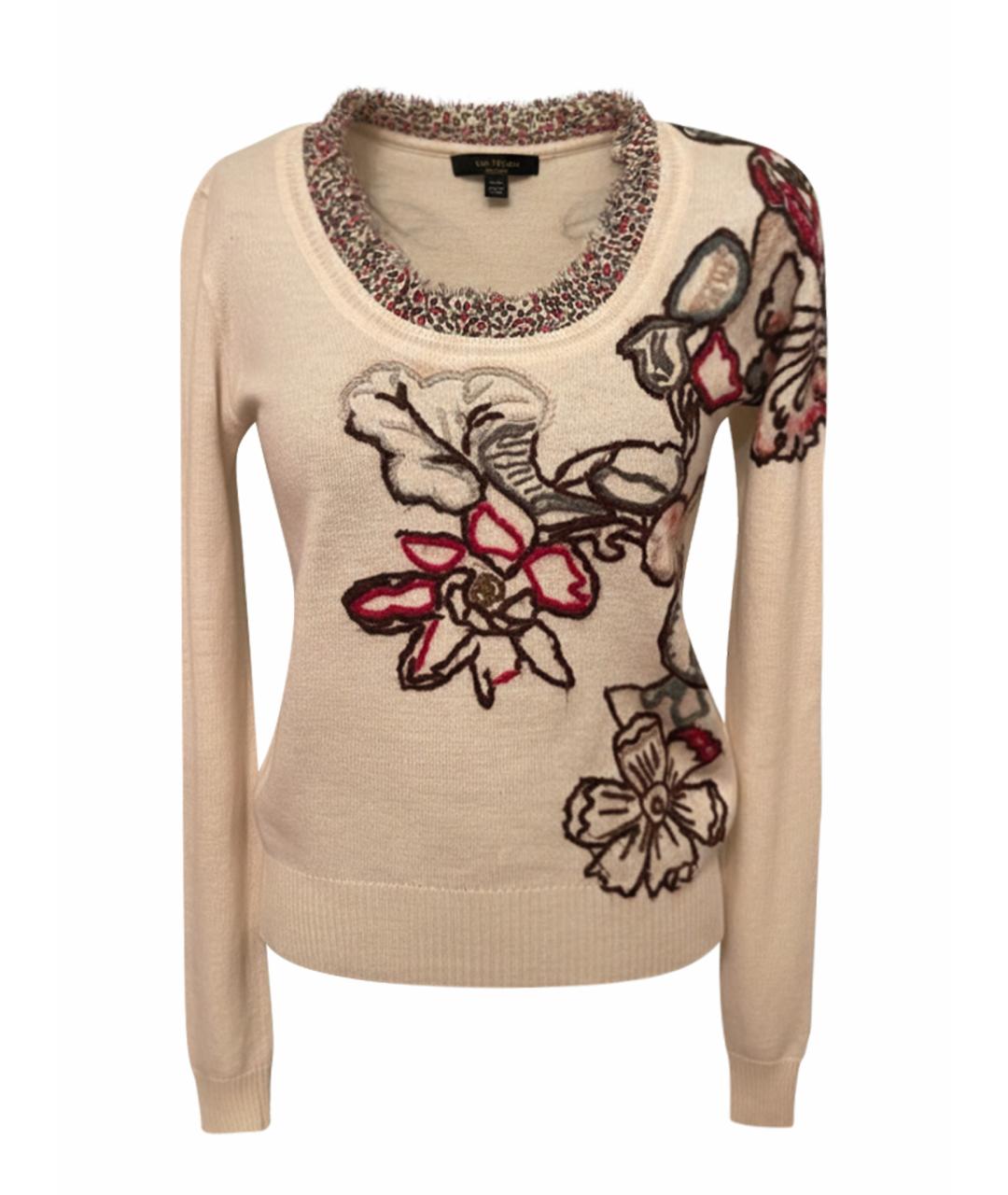 KENZO Белый хлопковый джемпер / свитер, фото 1