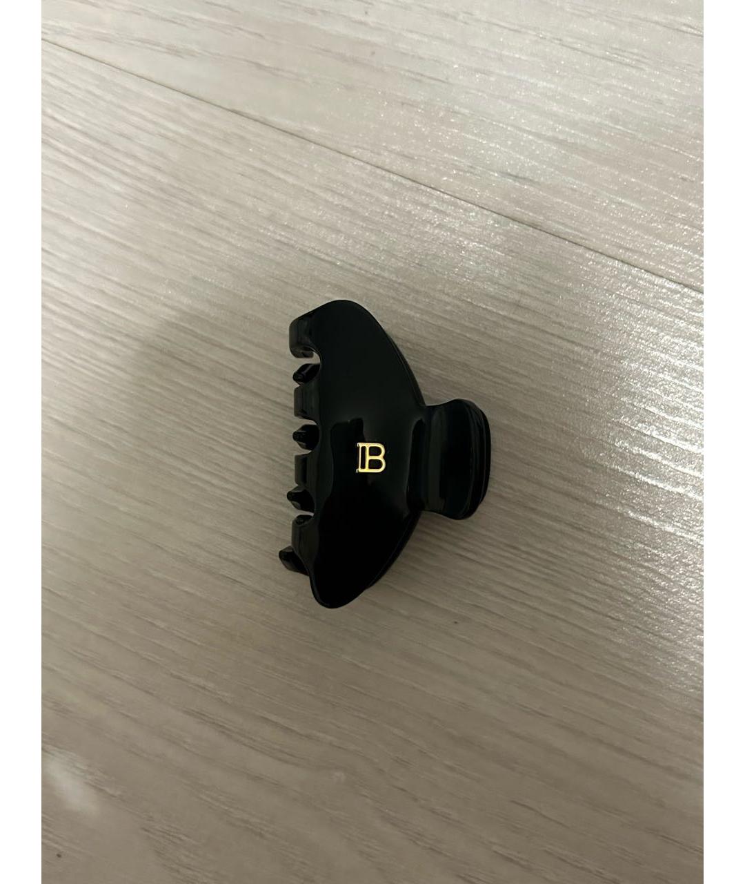 BALMAIN Черная заколка, фото 6