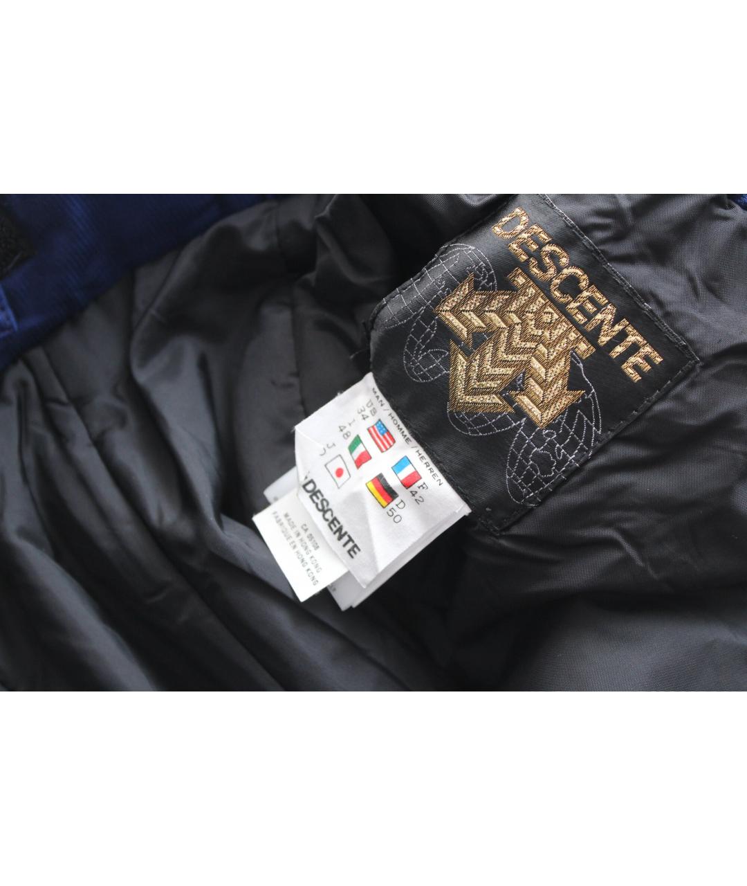 DESCENTE Синий полиэстеровый спортивный костюм, фото 9